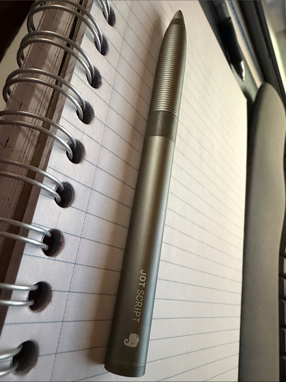 Jot Script Metallic Gray Precision Stylus for Home Office